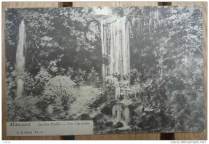 Algérie Mascara jardin public les cascades