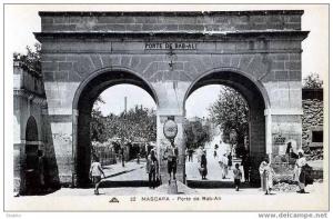 ALGERIE - MASCARA - PORTE DE BAB-ALI - PANNEAU CITROEN
