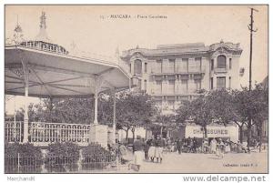 ALGERIE.MASCARA.PLACE GAMBETTA LE KIOSQUE ET MAGASIN DE CHAUSSURES