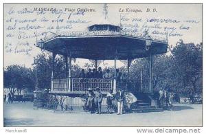 ALGERIE.MASCARA.PLACE GAMBETTA LE KIOSQUE