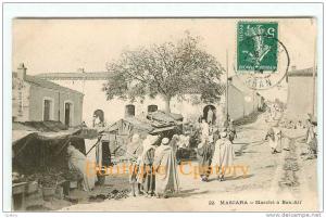 ALGERIE - MASCARA - Marché à Bab Ali - Dos Scané