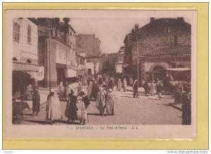 mascara    algerie cp non  écrite