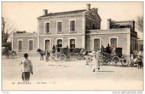 AFRIQUE. ALGERIE. MASCARA. Vue sur La Gare.