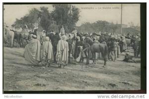 ALGERIE MASCARA  /  marché arabe
