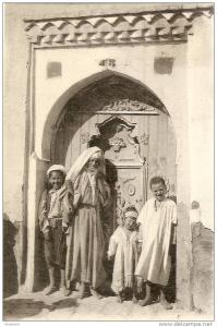 ALGERIE- MASCARA-VIEILLE PORTE ARABE à BAB-ALI