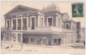 Mascara.- (Algérie)  Le Théâtre  -  (animée)