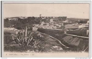 algérie  mascara  vue générale