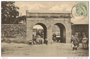 Mascara.- (Algérie)  Porte de Bab Ali    - (belle animation )