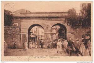 cpa d´Algérie - Mascara - porte Bab Ali