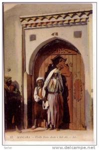 ALGERIE , MASCARA , Vieille porte a Bab-Ali , LL