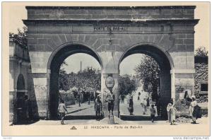 ALGERIE MASCARA Porte de Bab Ali cpa animée