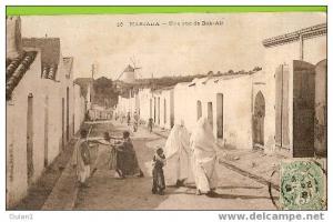 Algerie - Mascara -   UNE RUE DE BAB-ALI   - animée -