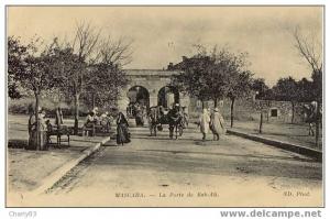 MASCARA -  ALGERIE -  LA  PORTE  DE  BAB-ALI   N8