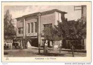 ALGERIE- ref no 363- mascara - le theatre   - bon etat