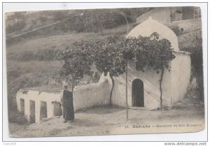 JP . ALGERIE  .   MASCARA . marabout de sidi bouskrin .