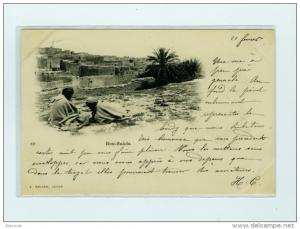BOU_ SAADA    le moulin   el-hamel   village arabe  (trois cartes)