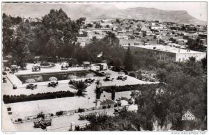 ALGERIE BOU SAADA BOUSSADA - La piscine de l'Hôtel Transatlantique
