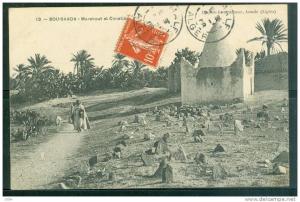 Bou-Saada   marabout et cimetière    bcl41