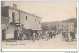 ALGERIE - BOU SAADA - rue Marty