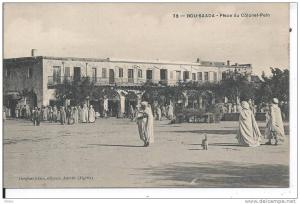 ALGERIE - BOU SAADA - Place du Colonel Pein