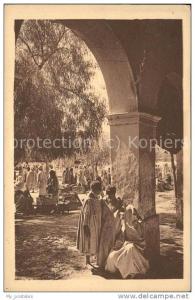 dg21245 Bou Saada Sur le Marche Kat. Algerien