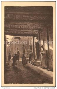 dg21633 Bou Saada Rues couvertes au Quartier Arabe Kat. Algerien