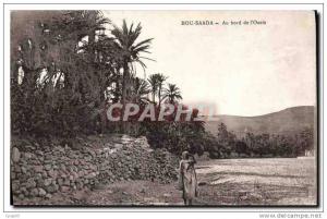 CPA Bou Saada Au bord de l'Oasis