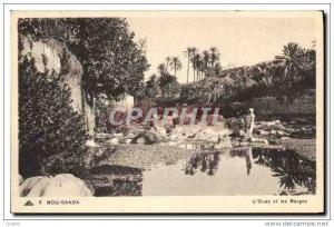 CPA Bou Saada L'Oued et les Gorges