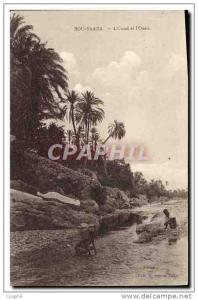 CPA Bou Saada L'Ouad et l'Oasis