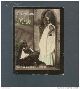 Q863 - CARTE CIGARETTES MELIA - FEMMES DE BOU SAADA