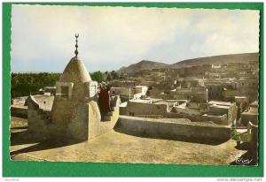 cpsm   Algérie   BOU  -  SAADA  , L'heure de la Prière       .................    LMG1