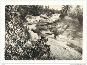 cp, Algérie, Bou-Saada, L'Oued, écrite 1961