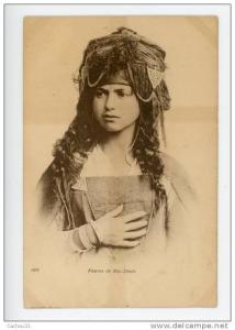 MAROC - Femme de Bou-Sàada - Trés Jeune Fille presque une enfant - précurseur, animée, voir scan