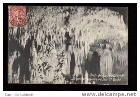 Route de Bougie à Djidjelli - La merveille grotte de Dar El Qued  1906