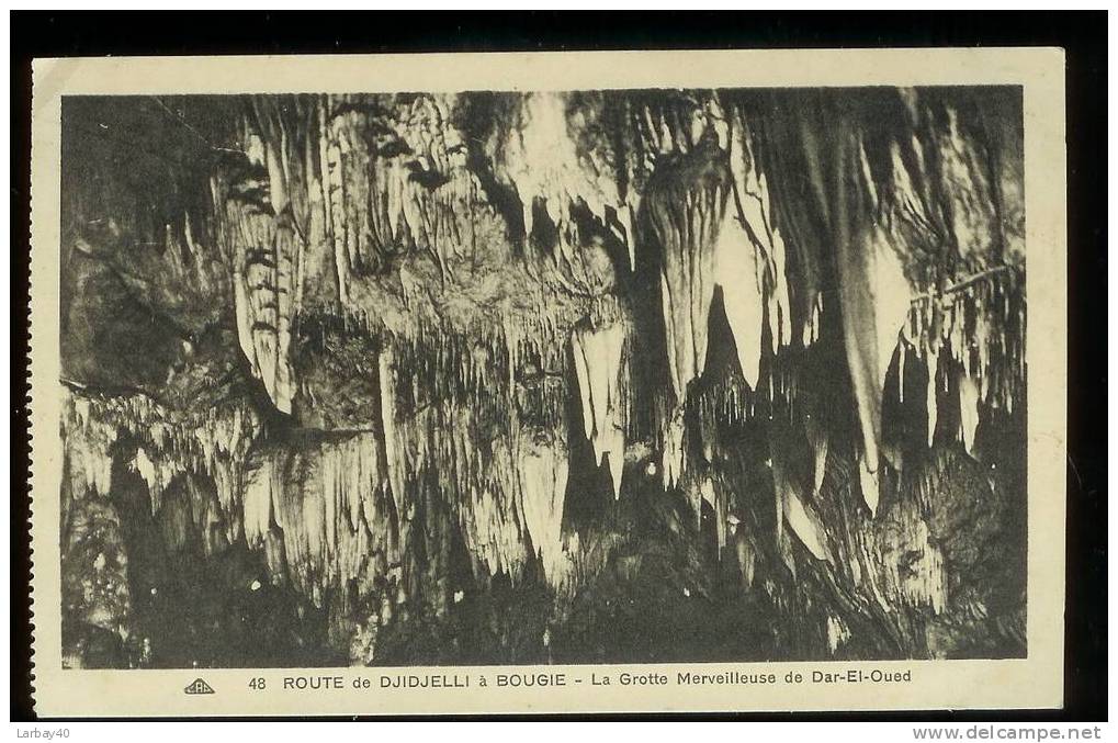 1 cpa route de djidjelli a bougie -cpj2