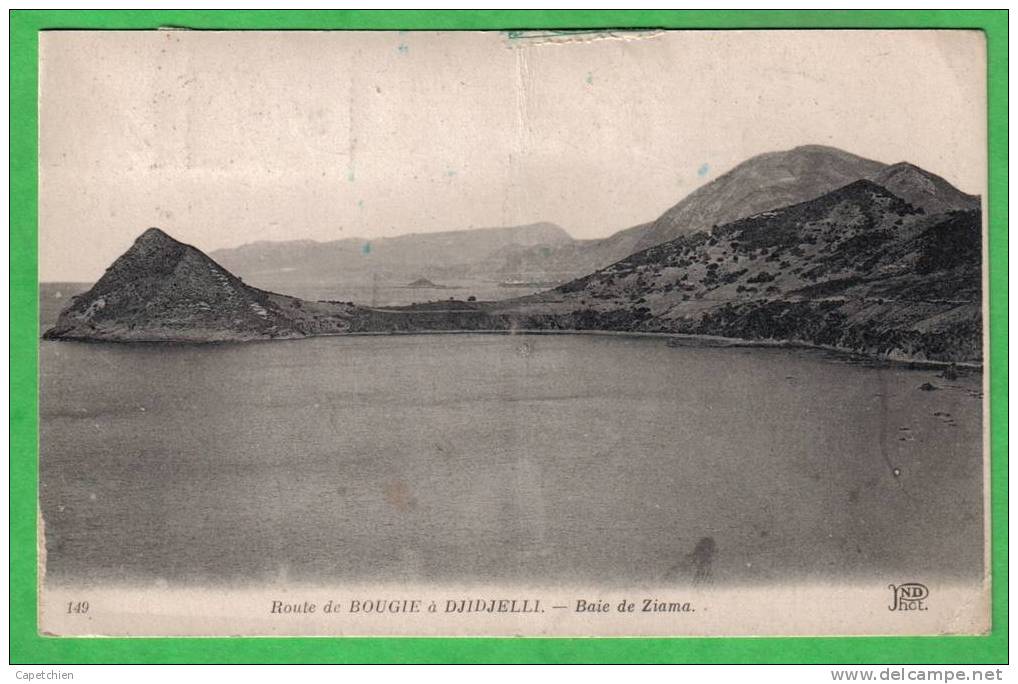 BAIE DE ZIAMA - ROUTE DE BOUGIE A DJIDJELLI