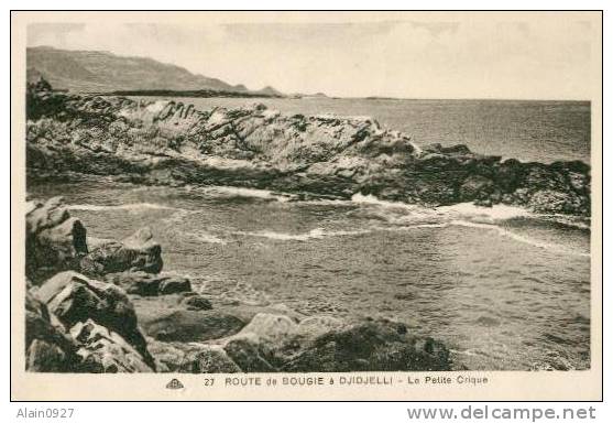 ROUTE DE BOUGIE A DJIDJELLI.-LA PETITE CRIQUE