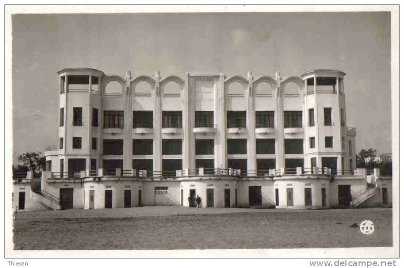 Algerie.Djidjelli.Le casino vu de la plage ( CPSM Sirecky 5 ).