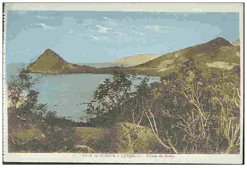 CPA  Route de Bougie à DJIDJELLI  Pointe de Ziama