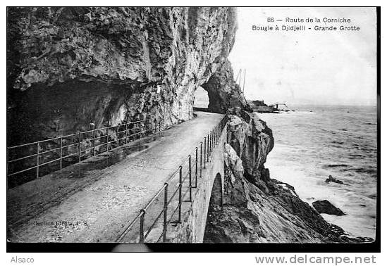 bougie a djidjelli - route de la corniche - cp 86