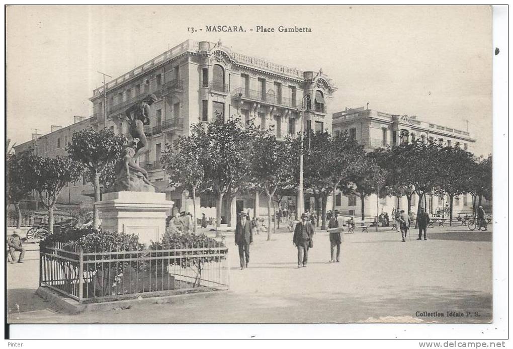ALGERIE - MASCARA - Place Gambetta