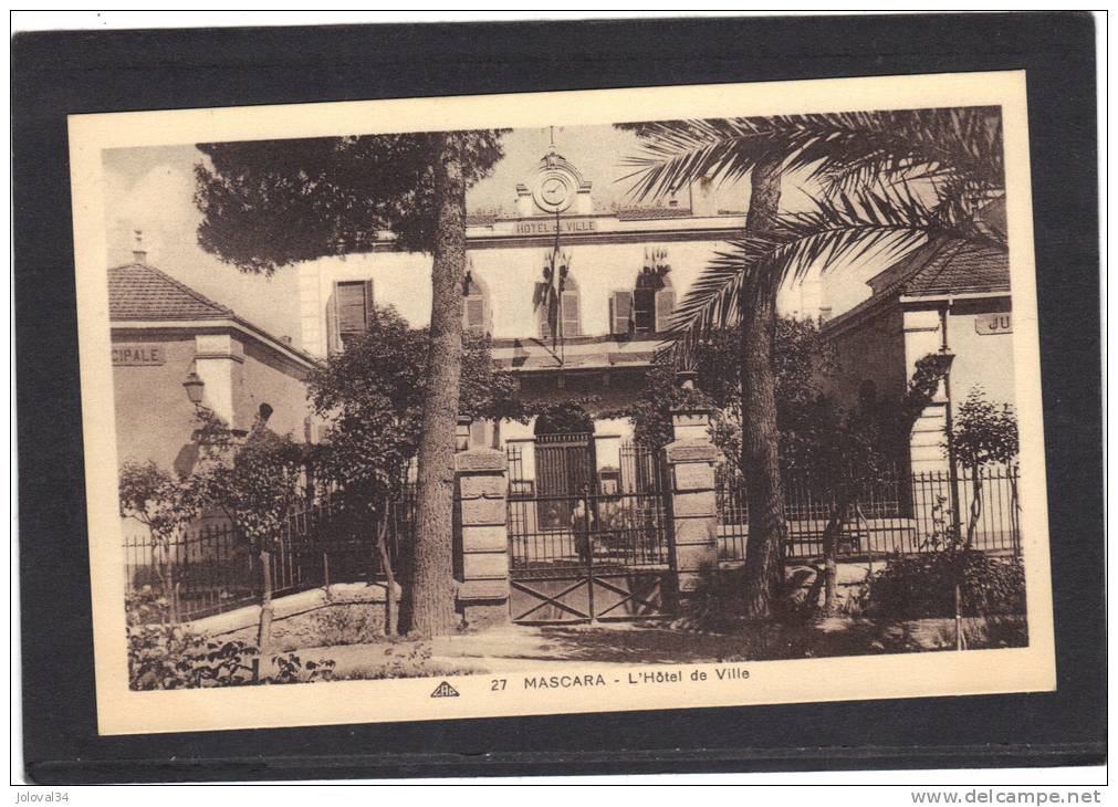 Algérie - MASCARA - L' Hôtel de Ville   - non écrite