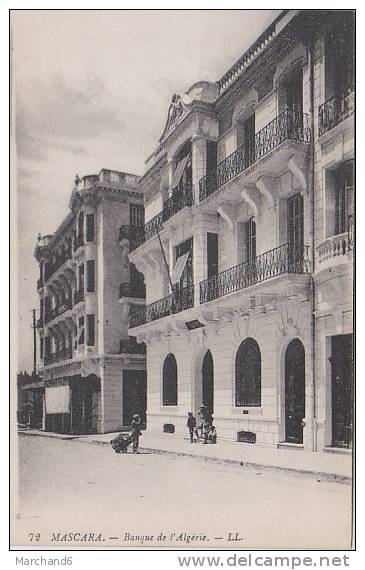 ALGERIE MASCARA BANQUE DE L ALGERIE editeur LL