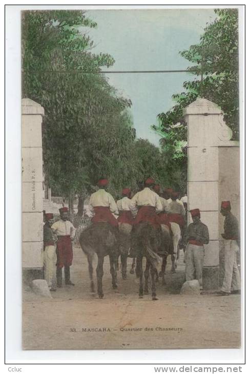Algérie - MASCARA - Quartier des Chasseurs