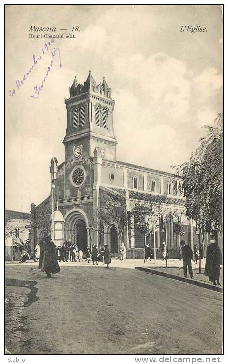 ALGERIE - MASCARA - L'EGLISE