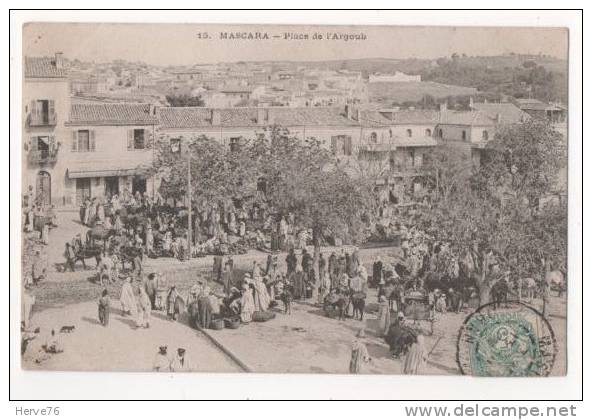 ALGERIE - MASCARA - Place de l'Argoub