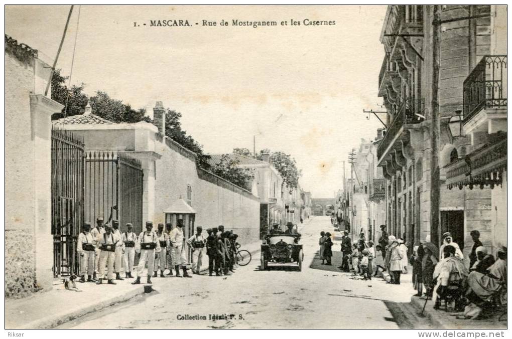 ALGERIE(MASCARA) MILITAIRE(CASERNE)