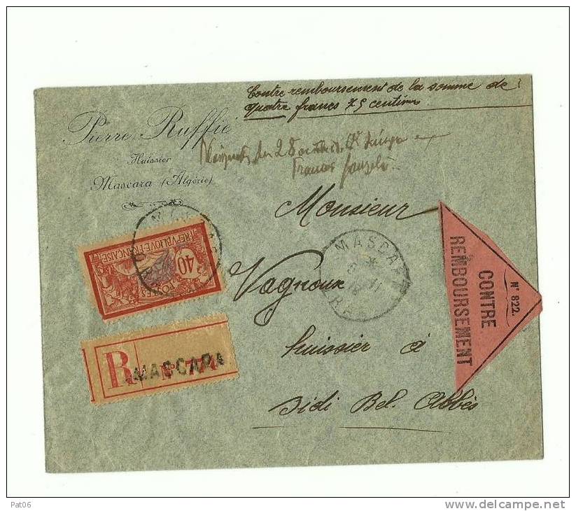 ALGERIE   Dpt. d?Oran   MASCARA