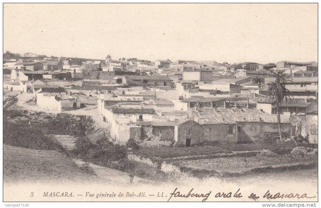 MASCARA -(Algérie)- Vue généralede Bab-Ali - AL 117 -