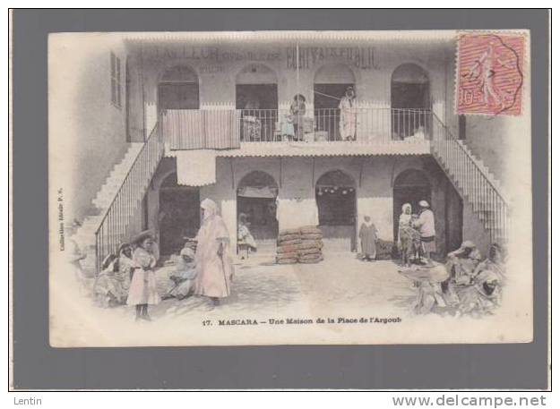 algerie - mascara - maison place de l'argoub, tailleur, ecrivain public